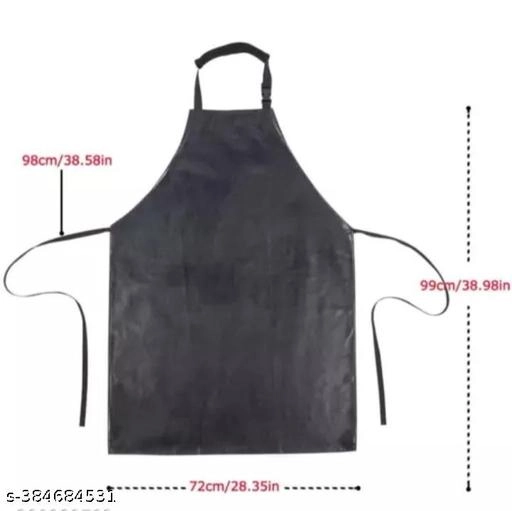 Cotton Apron for Men & Women (Black)