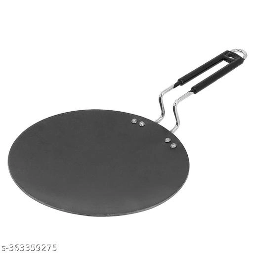 Cast Iron Tawa (Black)