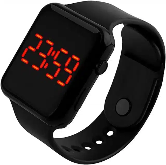 Waterproof Digital Watch For Boys & Girls (Black)