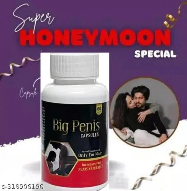 Big Penis 60 Pcs Capsules for Men (Set of 1)