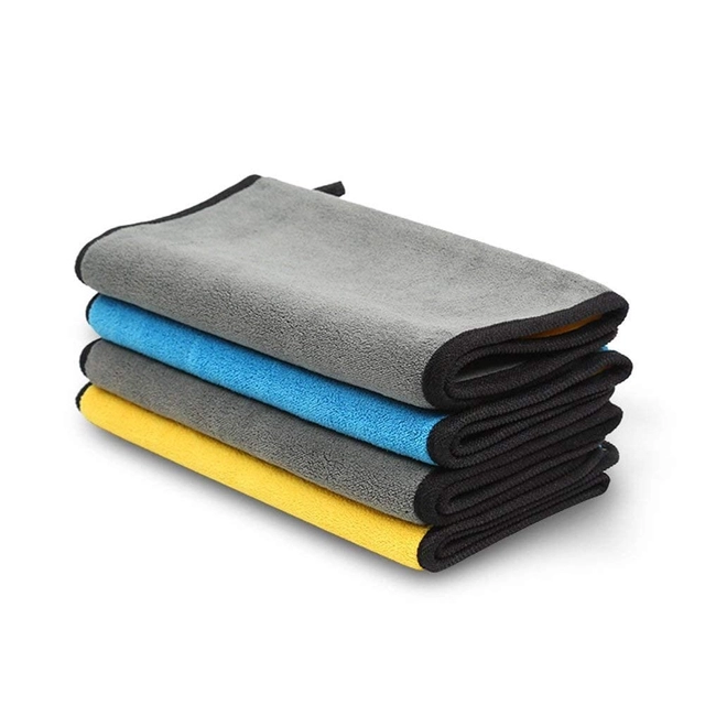 Neekshaa Microfiber Towel (Multicolor, 40x40 cm, Pack of 4)