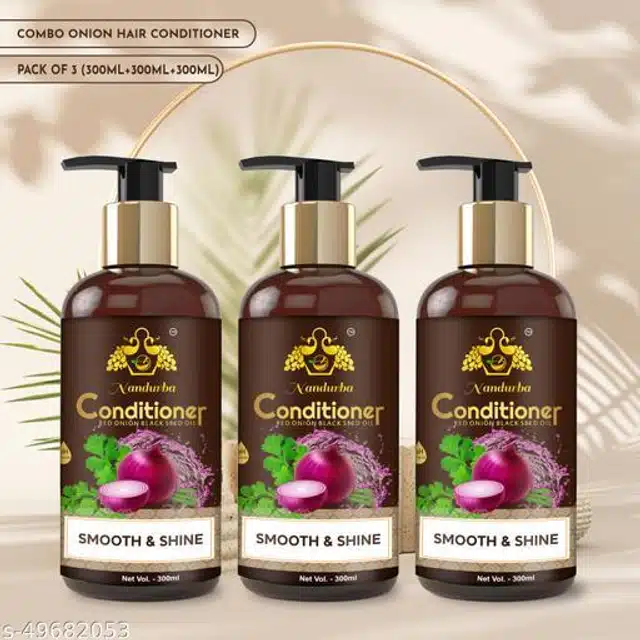 Onion Herbal Conditioner (3x900 ml)