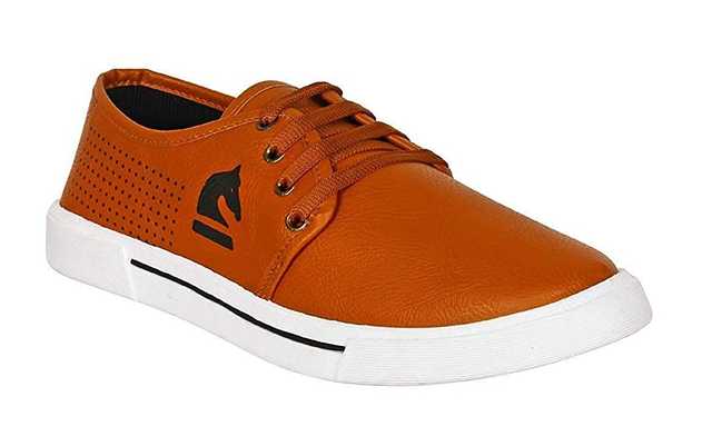 Men's Casual Shoes (Brown, 9) (P2)