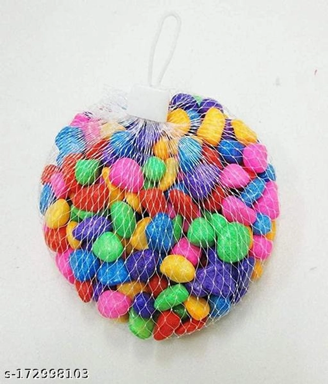 Decoration Pebbles Stones (Multicolor, 1000 g)