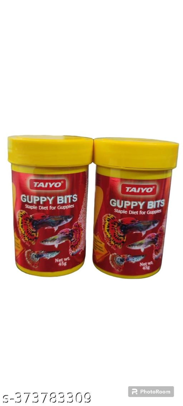 Taiyo Guppy Bits Pet Food for Fishes (45 g, Pack of 2)