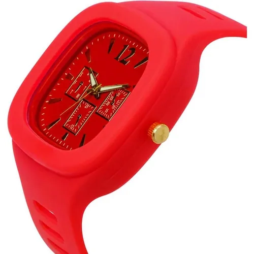 Analog Watch for Men & Women (Red)