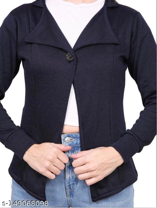 Woolen Shurg for Women (Navy Blue, S)