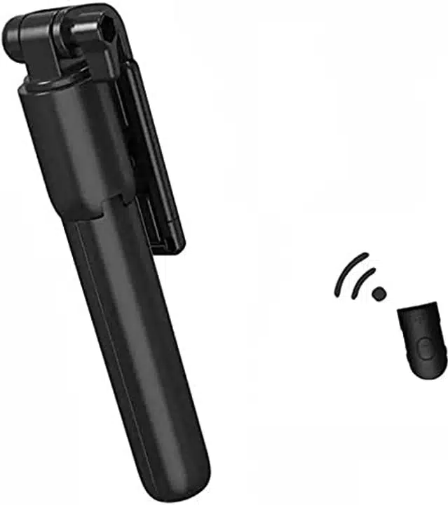 R1 Bluetooth Tripod Selfie Stick (Black & Silver)