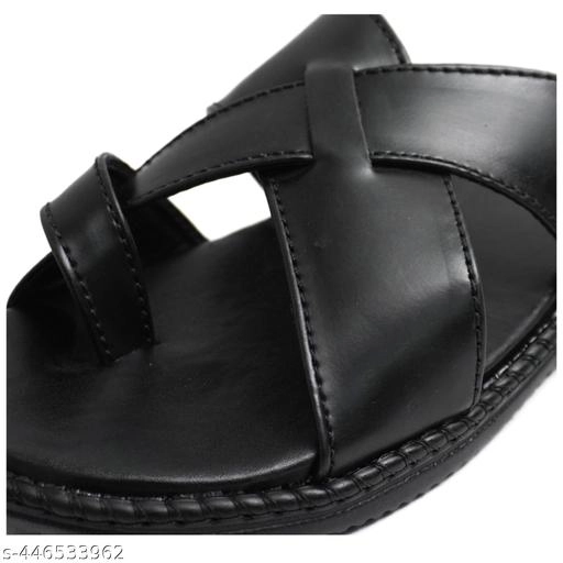 Flipflops for Men (Black, 6)