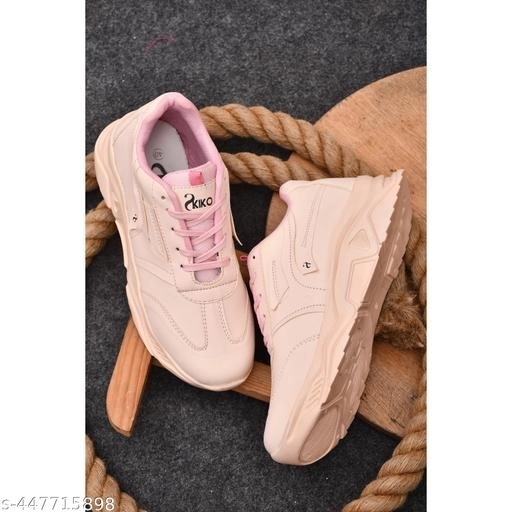 Casual Shoes for Women (Peach, 3)