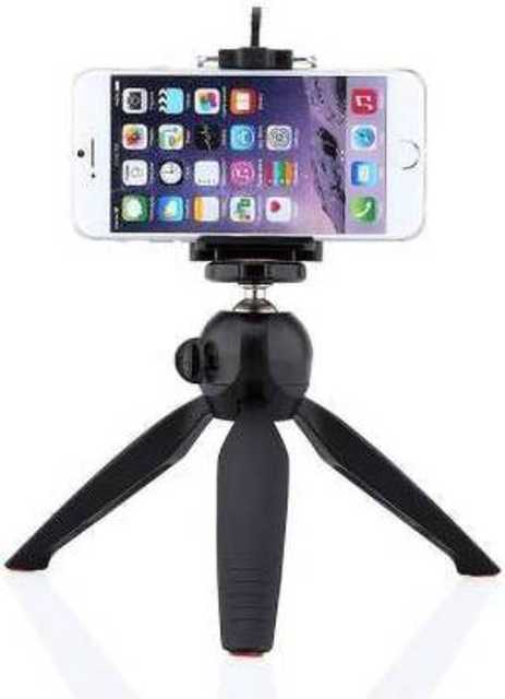 Mini Plastic Tripod For Mobile Phone With Free Stand (Set Of 2) (Pk-015)