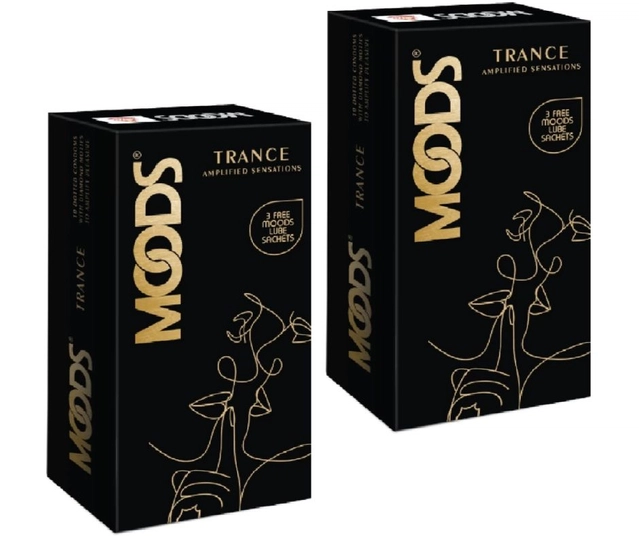 Mood Trance Amplified Sensations 10 Pcs Condoms (Pack of 2)