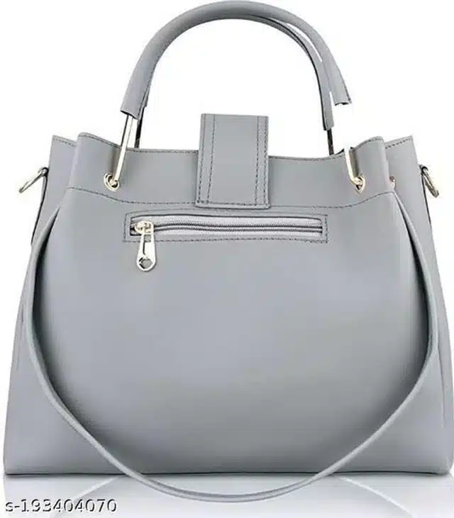 Handbags Set for Women (Grey, Set of 3)