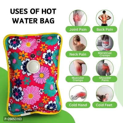 Electric Gel Heating Pad for Pain Relief (Multicolor, 1000 ml) (Pack of 3)