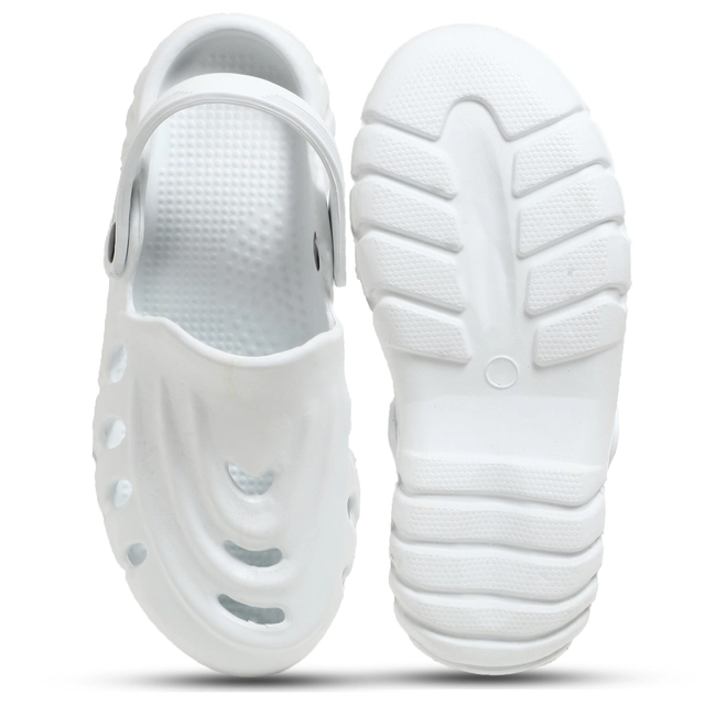 Clogs for Men (White, 6)