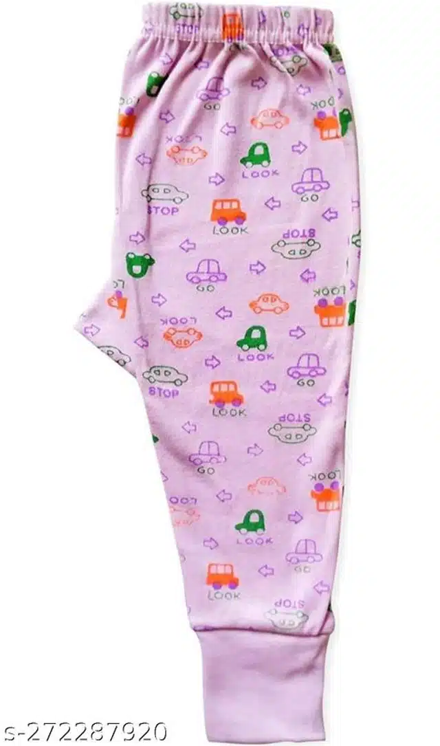 Polycotton Pyjama for Kids (Multicolor, 0-3 Months) (Pack of 6)