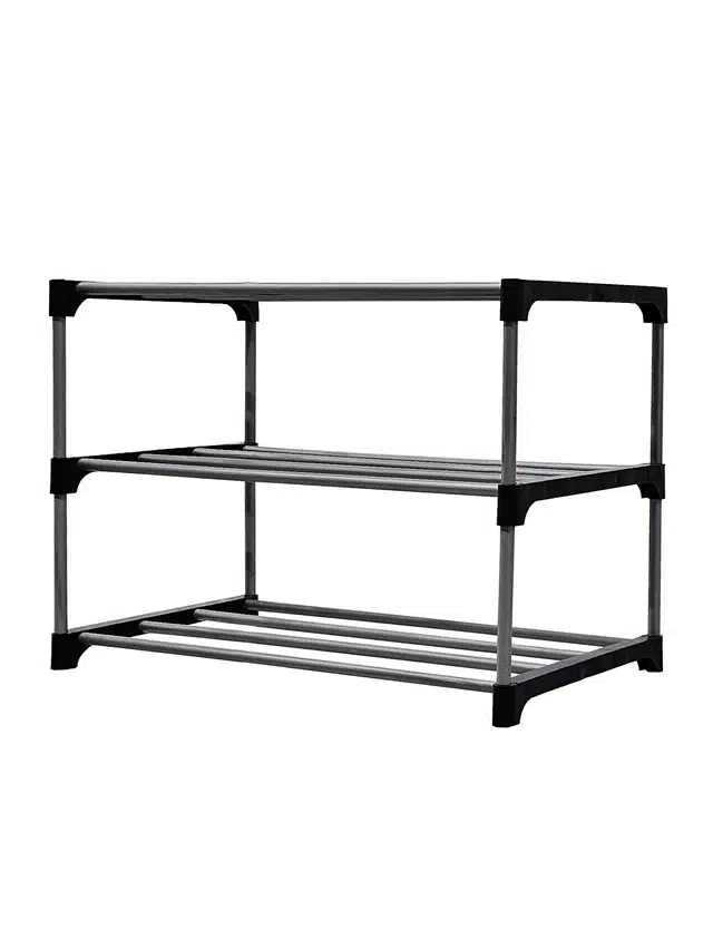 3 Layers Book Shelf (Black)