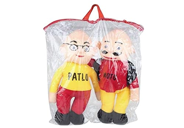 RK LOVELY Stuffed Motu Patlu Toy Set (30cm, Pack of 1)