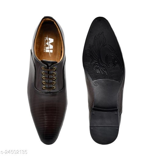 Formal Shoes for Men (Black, 6)