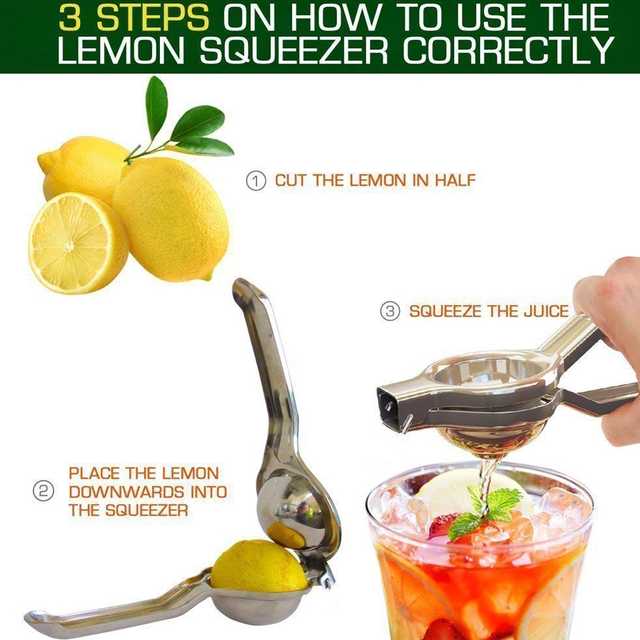 Oc9 Stainless Steel Lemon Squeezer & 4 in 1 Grater Or Slicer & Utility Pakkad & Roti Chimta Kitchen Tool Set (O-66)