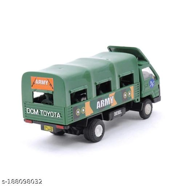 ADCM Army Truck Toy for Kids (Green)