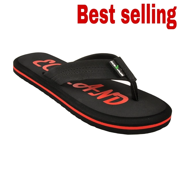 Slippers for Men (Black, 6)