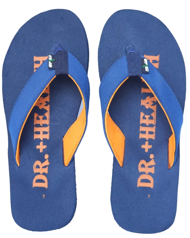 Slippers for Men (Navy Blue, 6)