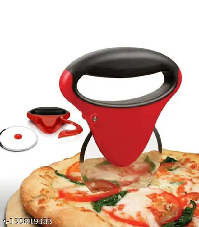 Stainless Steel Pizza Cutter (Multicolor)