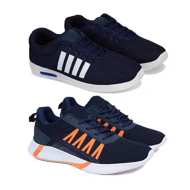 Shoes with Sports shoes for Men (Multicolor, 7) (Pack Of 2)