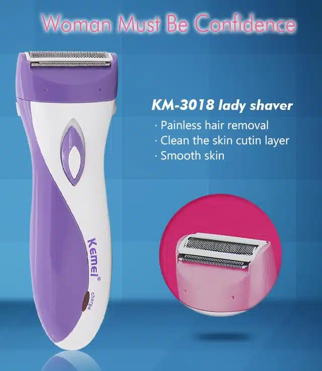 Electric Hair Removal Shaver for Women (Multicolor, 20 V)