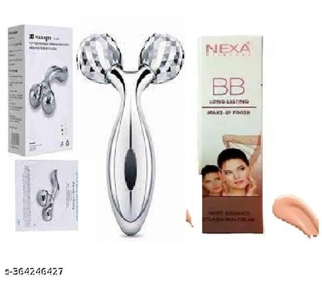 Nexa BB Cream with 3D Massager (Set of 2)