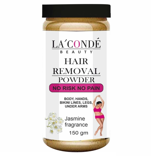 La'conde Jasmine Fragrance Body Hair Removal Wax Powder (150 g)