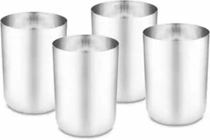 क्लासिक एसेंसिअलस स्टील ग्लास 250 ml (सेट ऑफ़ 4) (CE-04)
