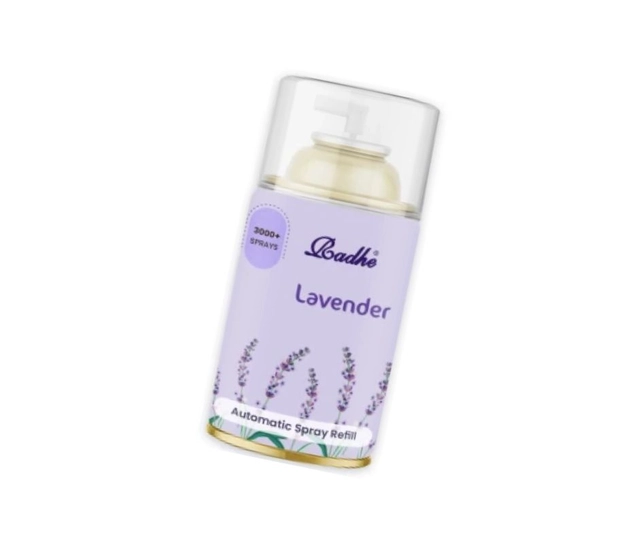 Radhe Lavender Automatic Room Spray Refill (265 ml)