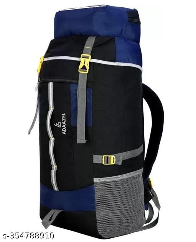 Hiking Backpack for Men & Women (Navy Blue & Black)