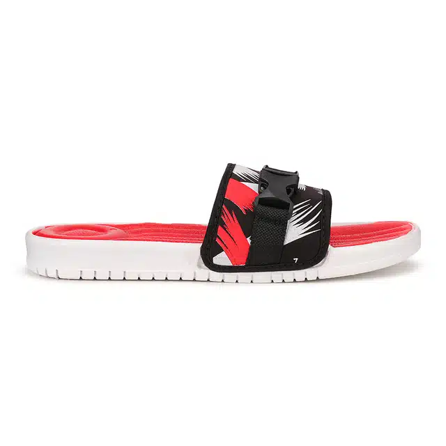 Men's Casual Flip Flop (Red, 10) (S-305)