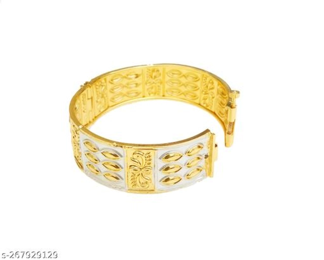 Brass Gold Plated Bangles for Women (Multicolor, 2.2)