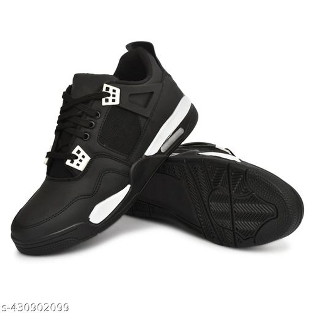 Casual Shoes for Men (Black, 6)