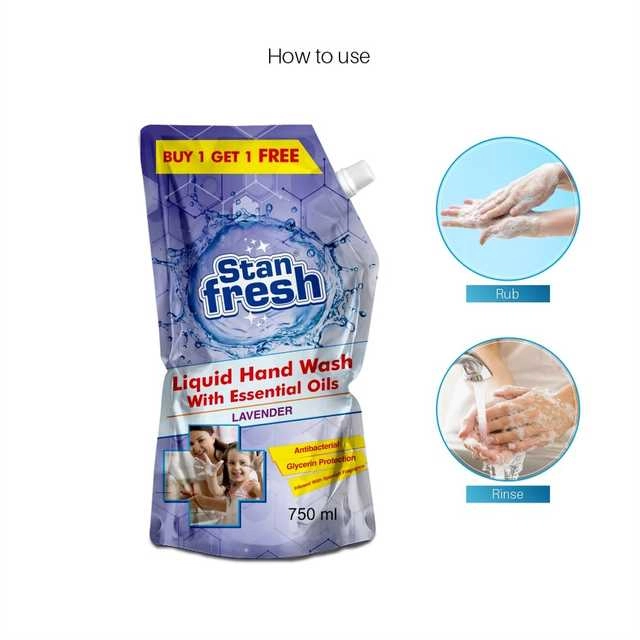 Stanfresh Liquid Hand Wash Lavender -750 ml