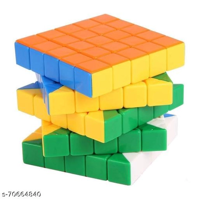 Plastic Rubik Cube (Multicolor)