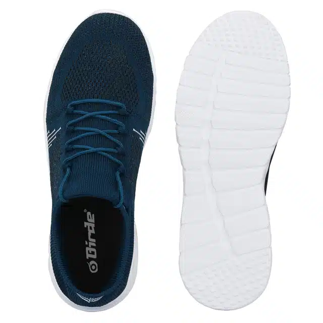 Sports Shoes for Men (Navy Blue & White, 6)