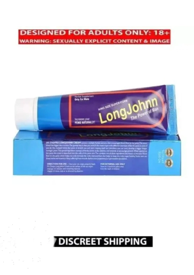 Dr Chopra Long John Cream for Men (60 g)