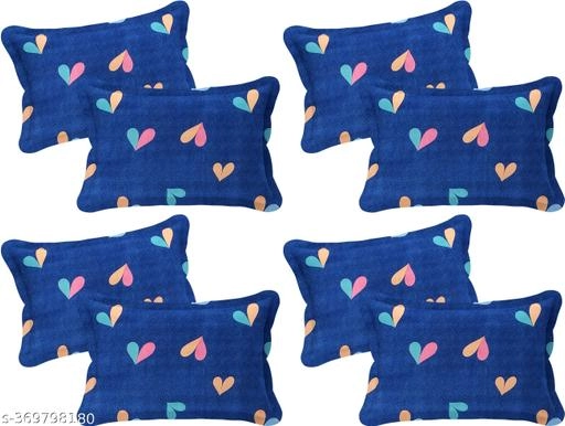 Cotton Pillow Covers (Multicolor, 17x27 inches) (Pack of 8)