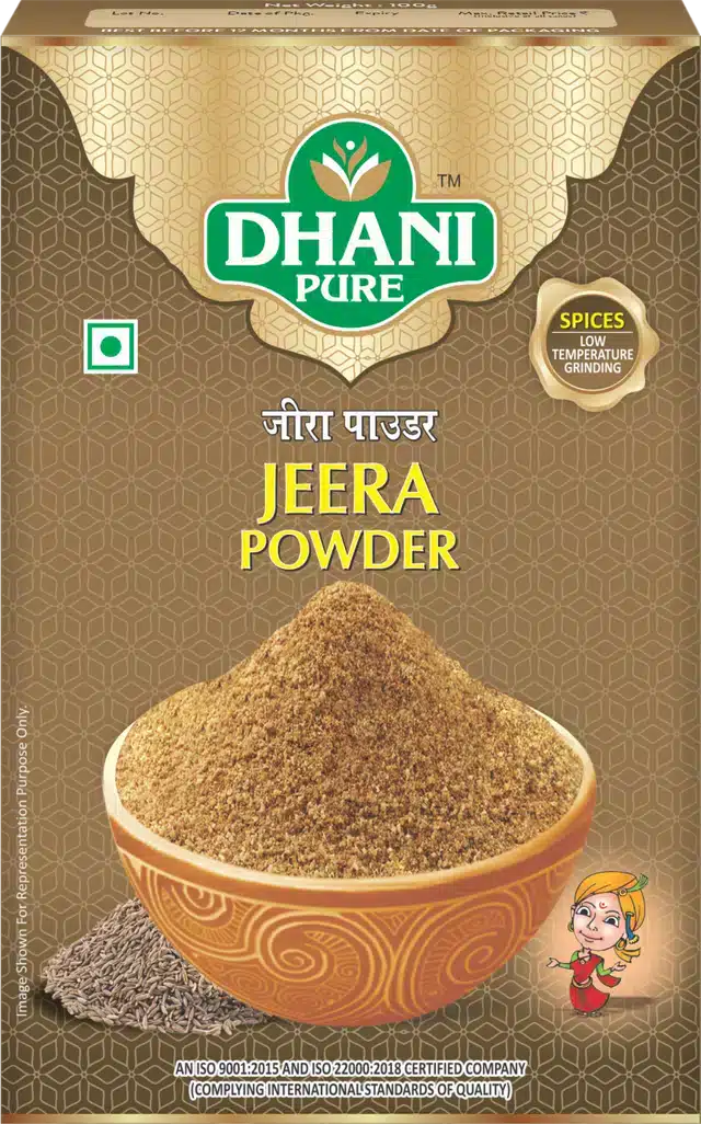 Dhani Pure Jeera Powder Box 3X5g (Pack of 3)