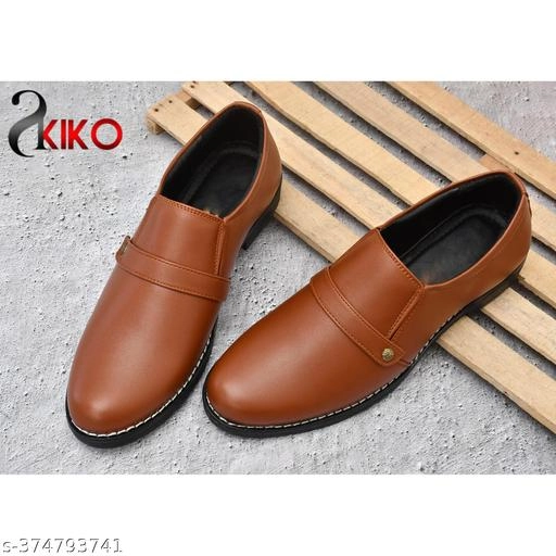 Formal Shoes for Men (Tan, 7)