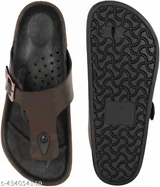 Flipflops for Men (Brown, 6)