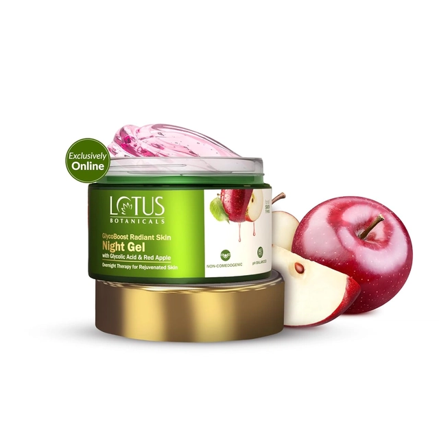 Lotus Botanicals GlycoBoost Radiant Skin Night Gel (50 g)