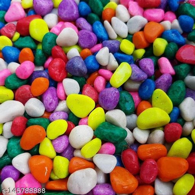 Decoration Pebbles Stones (Multicolor, 3000 g)