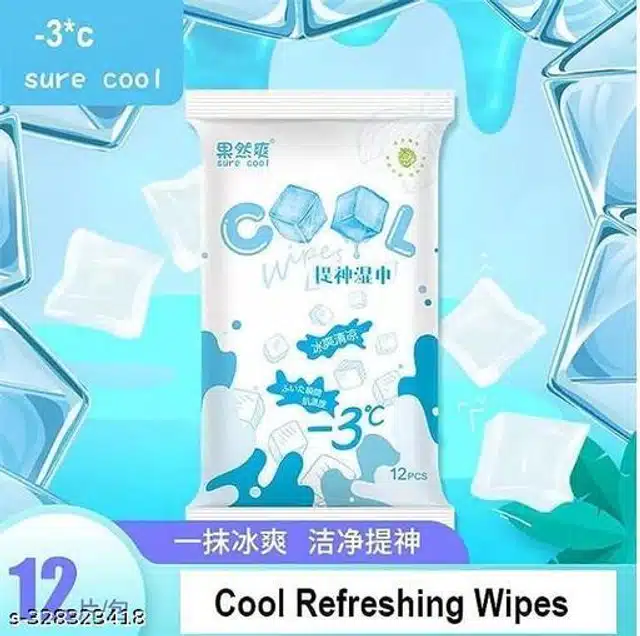 Multipurpose Face Cleansing Wipes (Pack of 12)