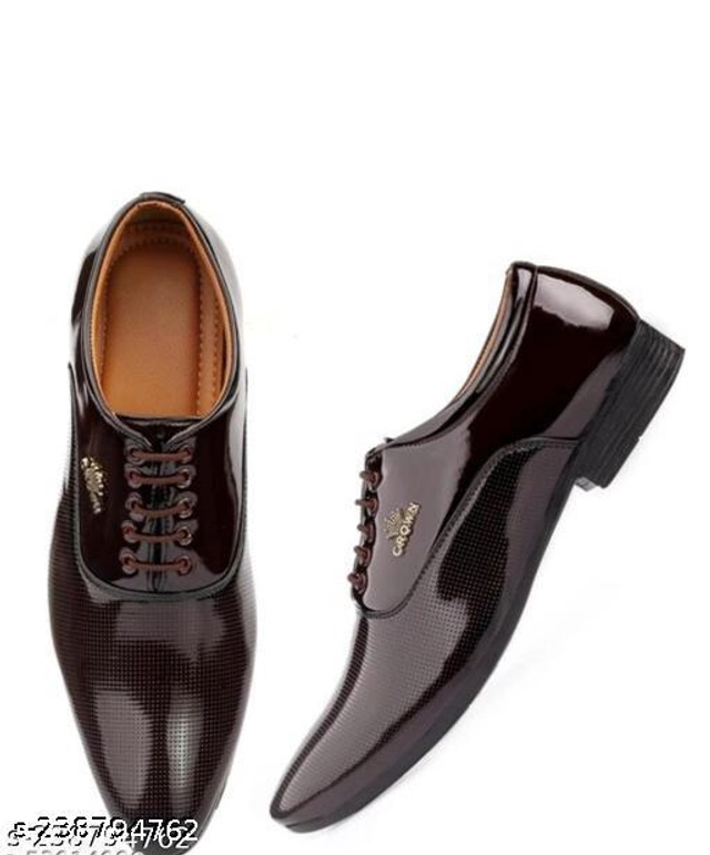 Formal Shoes for Men (Brown, 6)